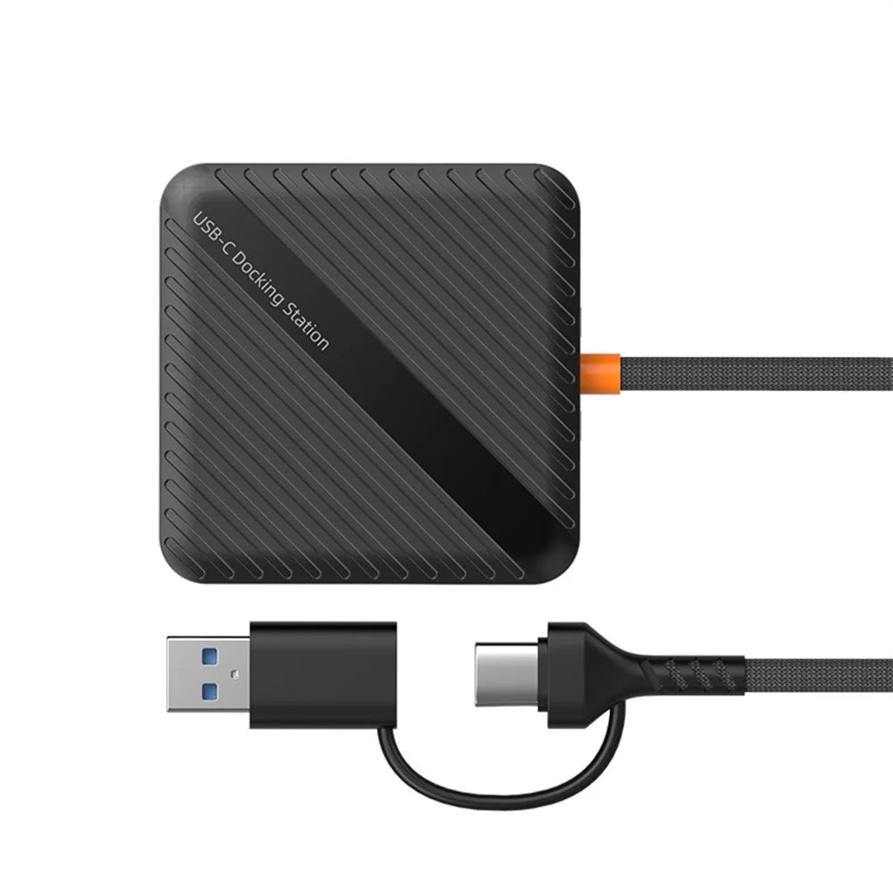 ADS-319 Portable Multifunctional Card Reader Storage Case USB-C / USB 3.0 5Gbps High Speed Data Transfer Adapter for SD TF Cards - Black - 2