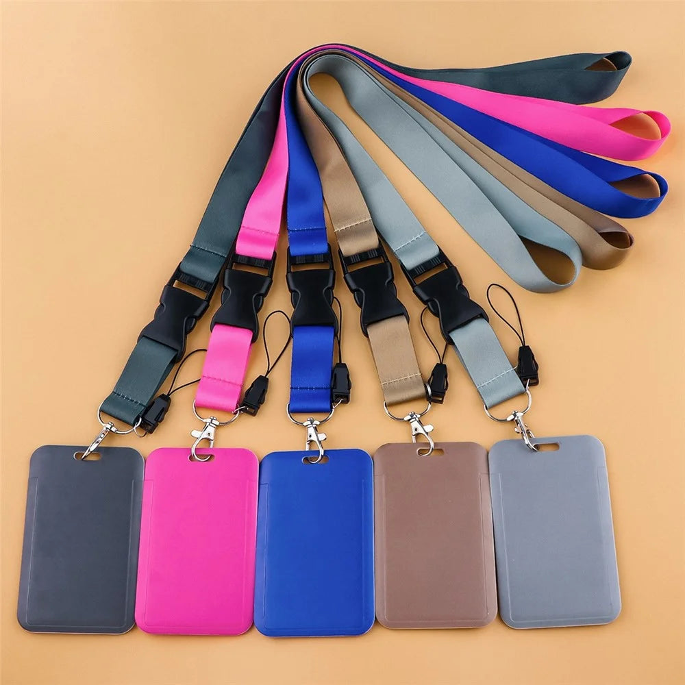 YZ681 Solid Color Polyester Phone Lanyard Carrying Strap with Buckle - YZ681-5 - 5