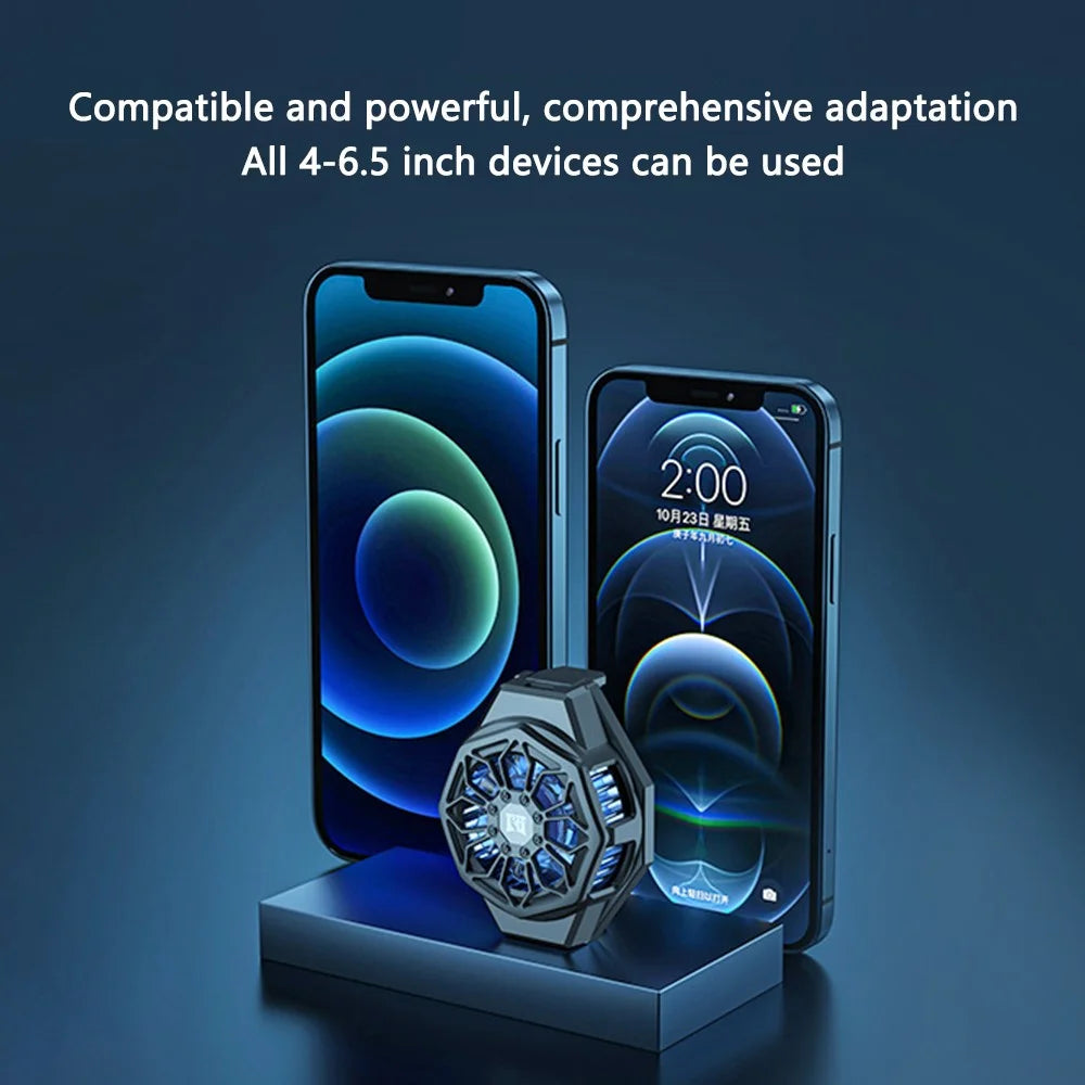N3 Clip-On Phone Radiator Cooling Fan Smartphone Live Streaming Gaming Heat Dissipation Cooler - 3