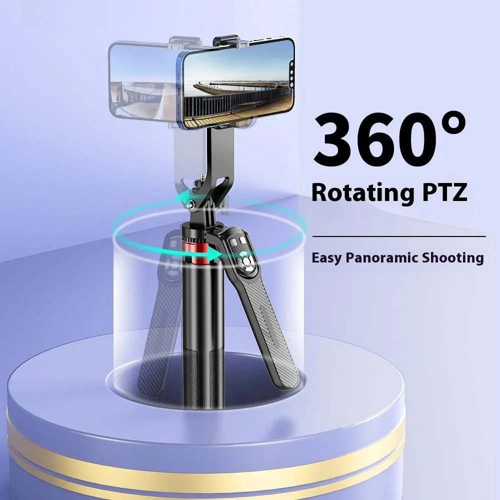P185TK Extendable Four-Leg Floor Stand Phone Live Streaming Bluetooth-compatible Selfie Stick with 10-inch Fill Light - 2