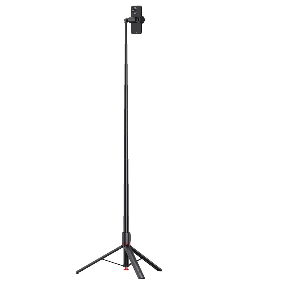 TT01 1.77m Selfie Stick Tripod Auto Pop-Open Stand with Bluetooth-Compatible Magnetic Remote Control - 2
