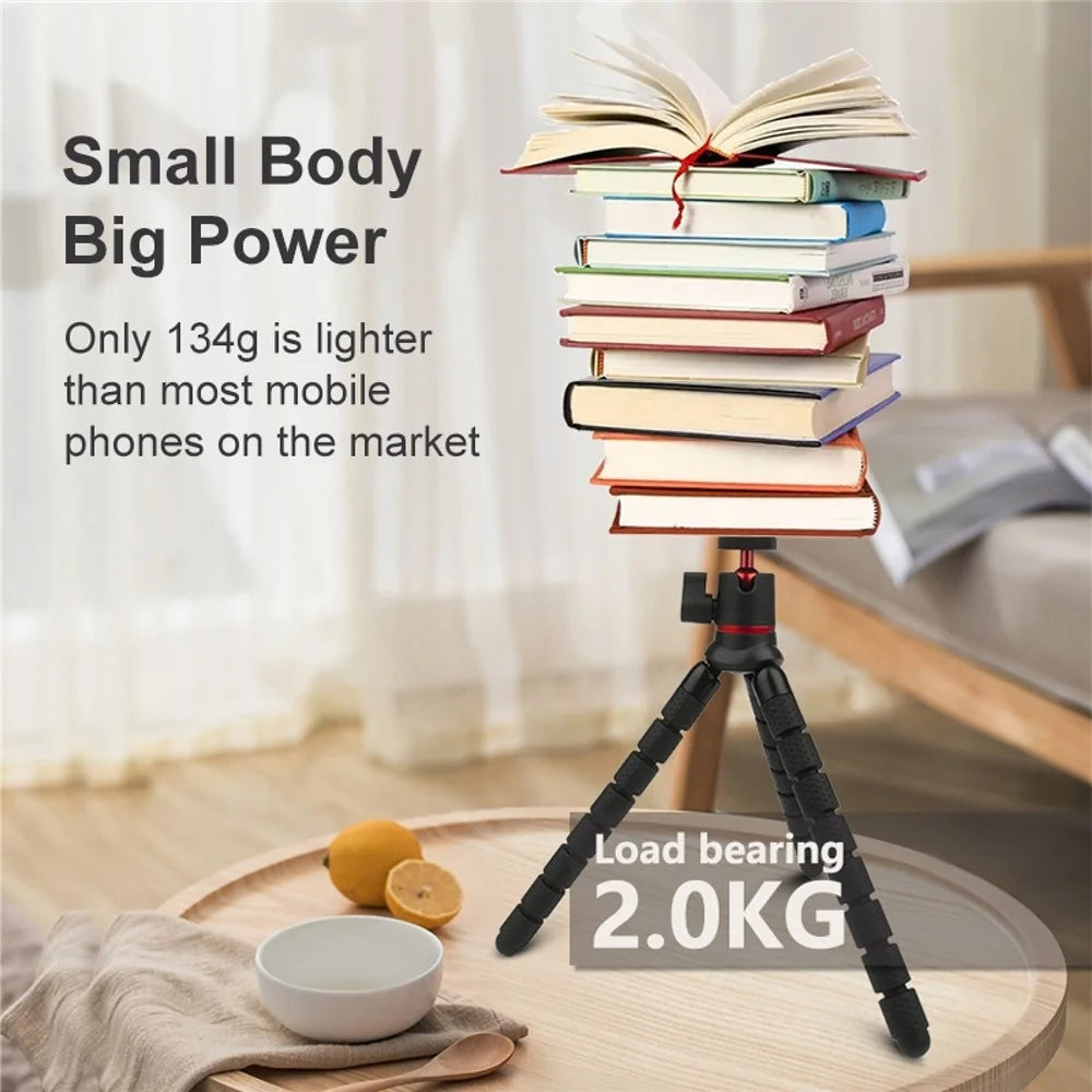 PULUZ PU860 For DSLR Camera / GoPro / Smartphone Octopus Tripod Stand with Remote Control - 2