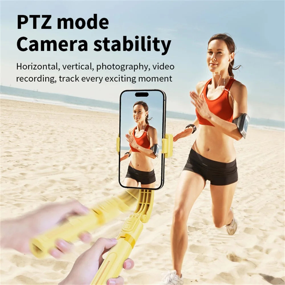 KT08 Phone Gimbal Stabilizer Bluetooth-compatible Remote Control Anti-shake Tripod Selfie Stick for Vlog Live Streaming - 5