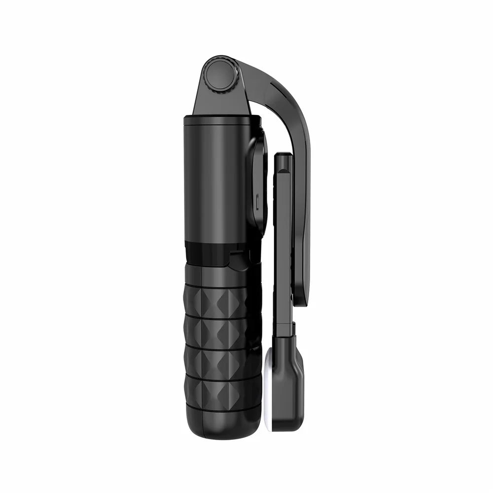 Q10s Portable Bluetooth-compatible Remote Control Phone Holder Tripod Extendable Aluminium Alloy Pole Live Streaming Selfie Stick with Fill Light - 2