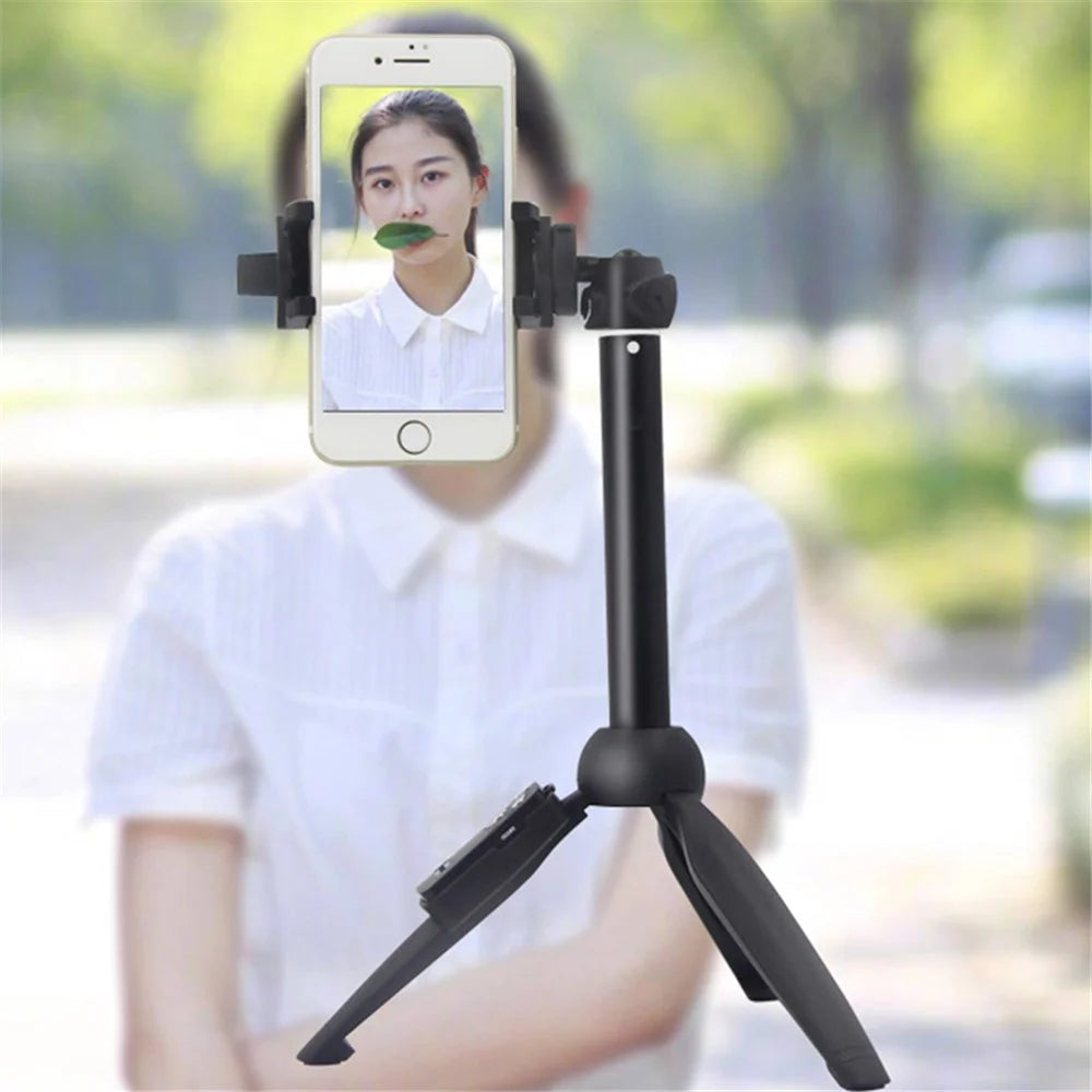YT-9928 Portable Telescopic Selfie Stick Tripod 3.5-6.8 inch Phone Holder Stand Bluetooth-compatible Remote Control Photography Tripod - 5