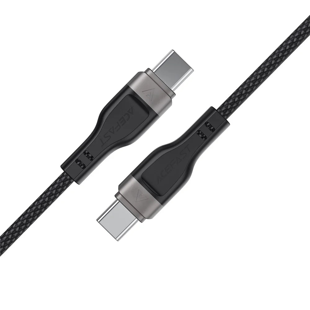 ACEFAST C11-03 1.2m USB-C to USB-C 60W Fast Charging Cable Magnetic Braided Data Cord - 5