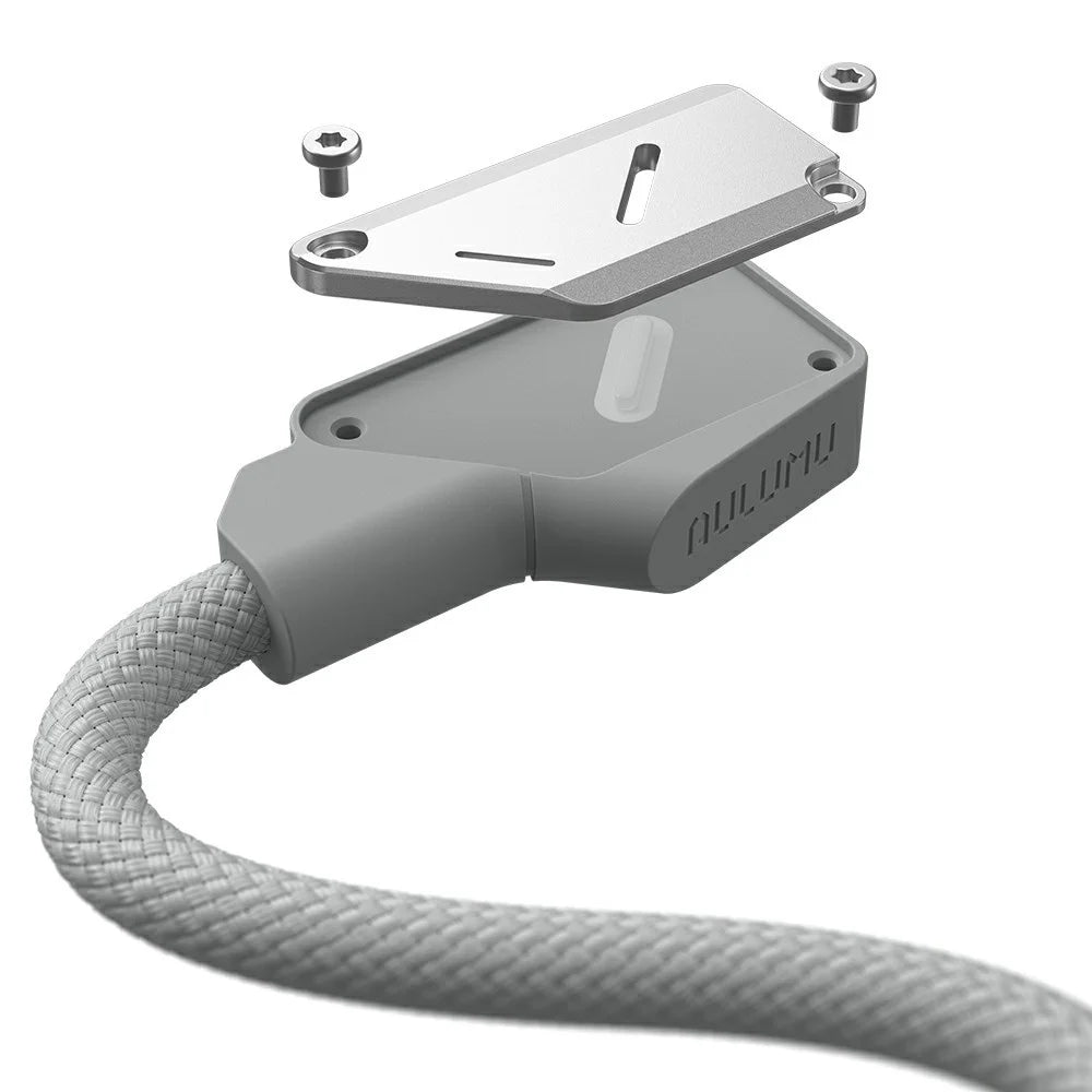 AULUMU M07 1.2m 240W USB-C to USB-C Cable Fast Charging Cord Aluminum Alloy Construction - Silver - 4