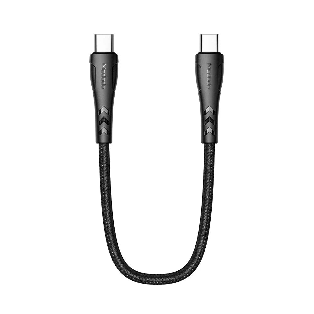 MCDODO for iPhone 15 Series Nylon Braided 1.2M USB-C to USB-C Fast Charger Cable for Samsung Huawei Xiaomi - 2