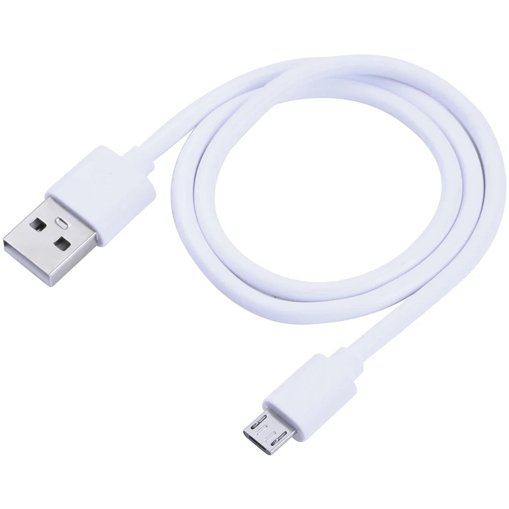 50cm USB to Micro USB Copper Core Charging Cable TPE Wire for Android Mobile Phone Tablet - White - 2