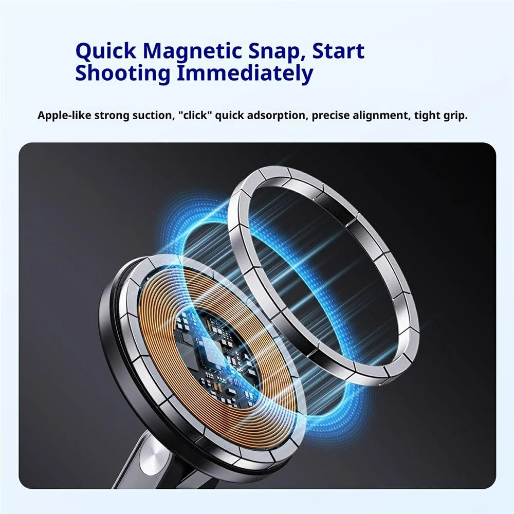G02S Magnetic Neck Phone Holder for POV Vlogging First-Person Perspective Filming Silicone Neckband Bracket - 5