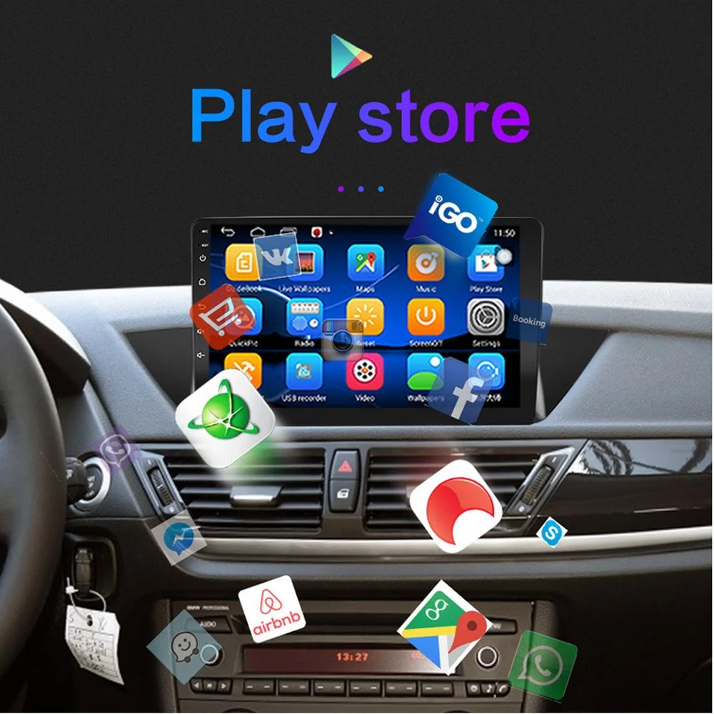 R-910D 2+32GB 10-inch GPS Navigation Bluetooth-compatible Call Android 12 Car Multimedia Player + 12-LED Rearview Camera - 6