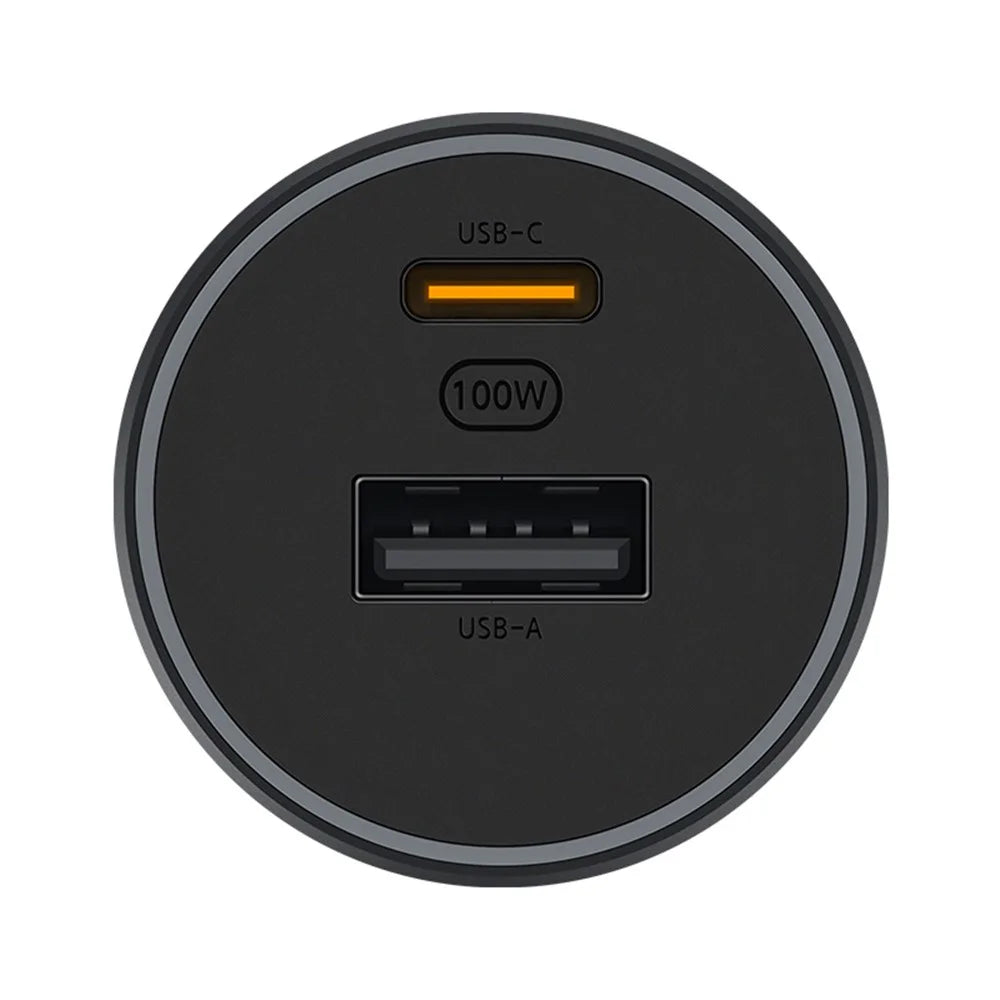 XIAOMI CC07ZM Type-C + USB Dual Ports Fast Car Charger 1A1C 100W (Chinese Version) - 4