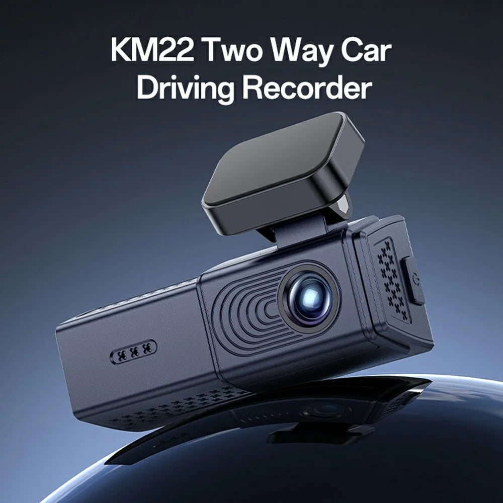 YESIDO KM22 Dual Channel Car Dash Cam Wide Angle 24 / 7 Monitoring 1080P Driving Recorder - 2