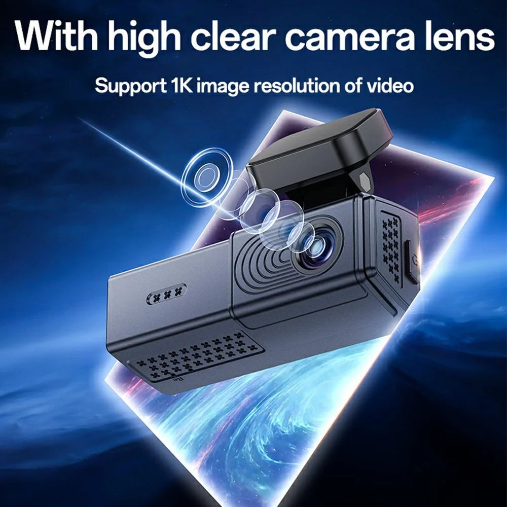 YESIDO KM22 Dual Channel Car Dash Cam Wide Angle 24 / 7 Monitoring 1080P Driving Recorder - 3