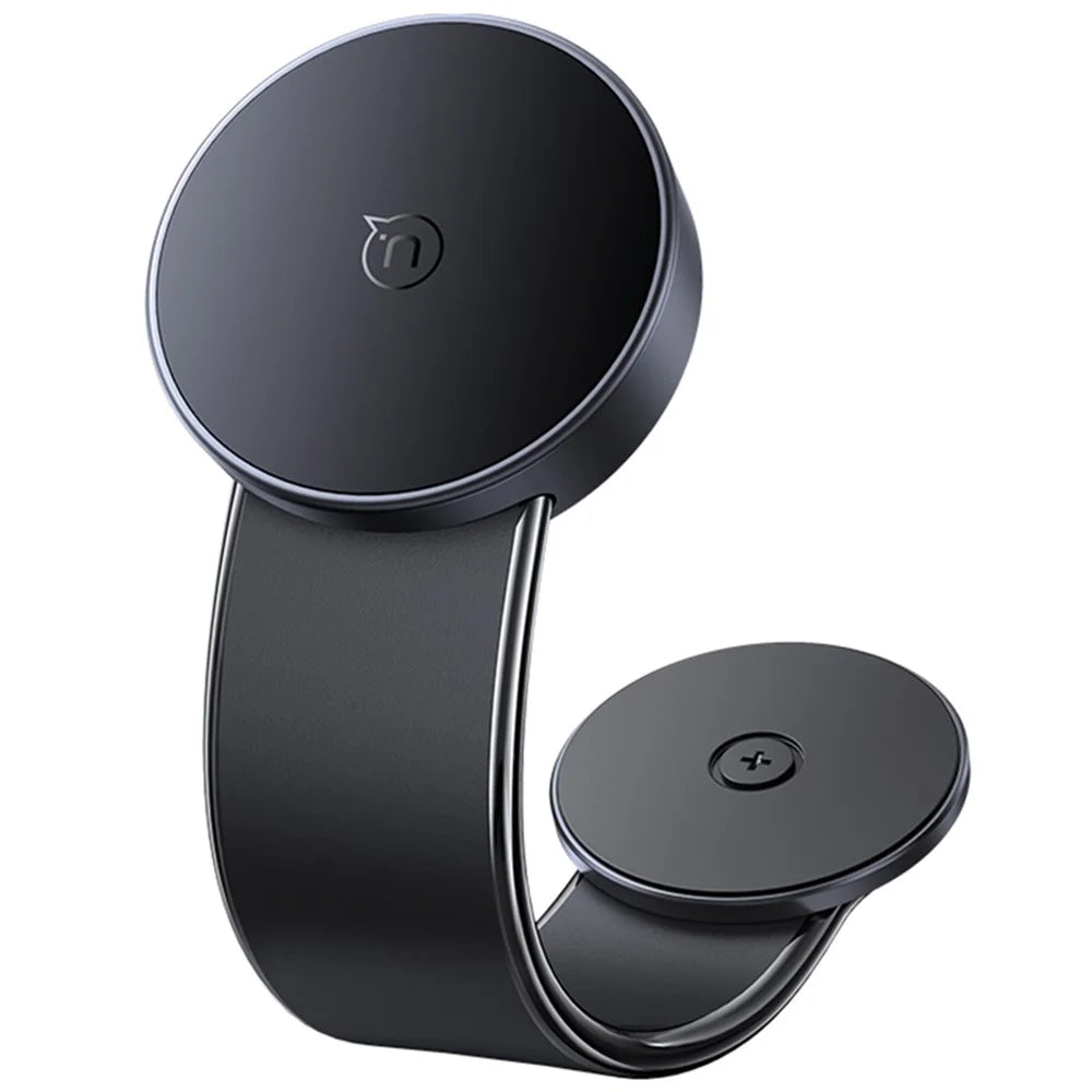 USAMS ZJ079 Magnetic Car Mount 180-degree Rotation Car Dashboard Phone Holder - 1