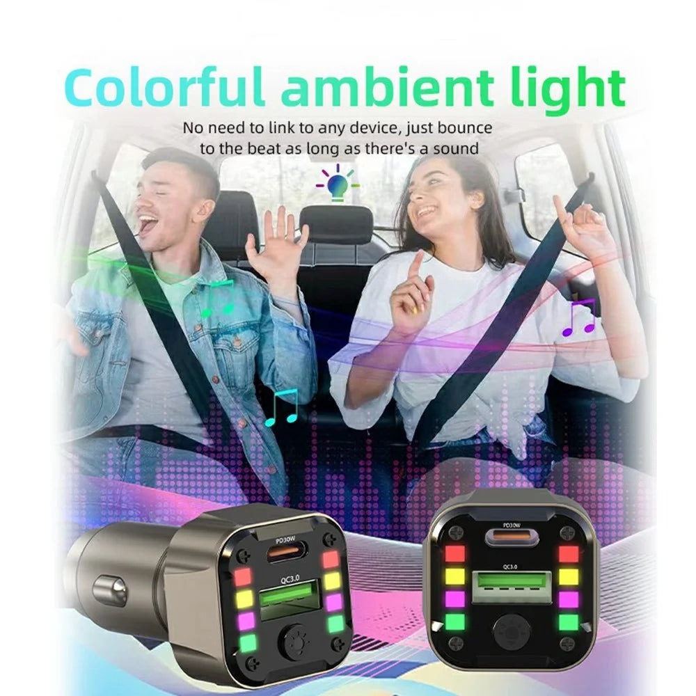 K24 Car Charger PD 30W QC 3.0 Super Charger Dual Ports Car Charging Adapter for iPhone / Samsung / Huawei - 5