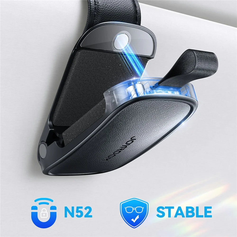 JOYROOM JR-ZS511 Sunglass Holder for Car Visor Sunglasses Organizer Magnetic Clip - 4