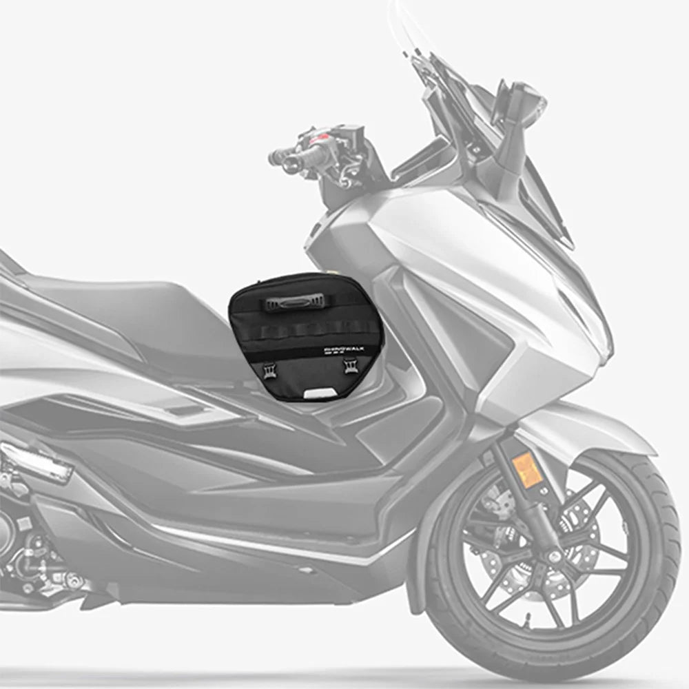 RHINOWALK MTR5001 Motorcycle Seat Front Storage Bag Polyester Motorbike Tail Pannier Pack - 2