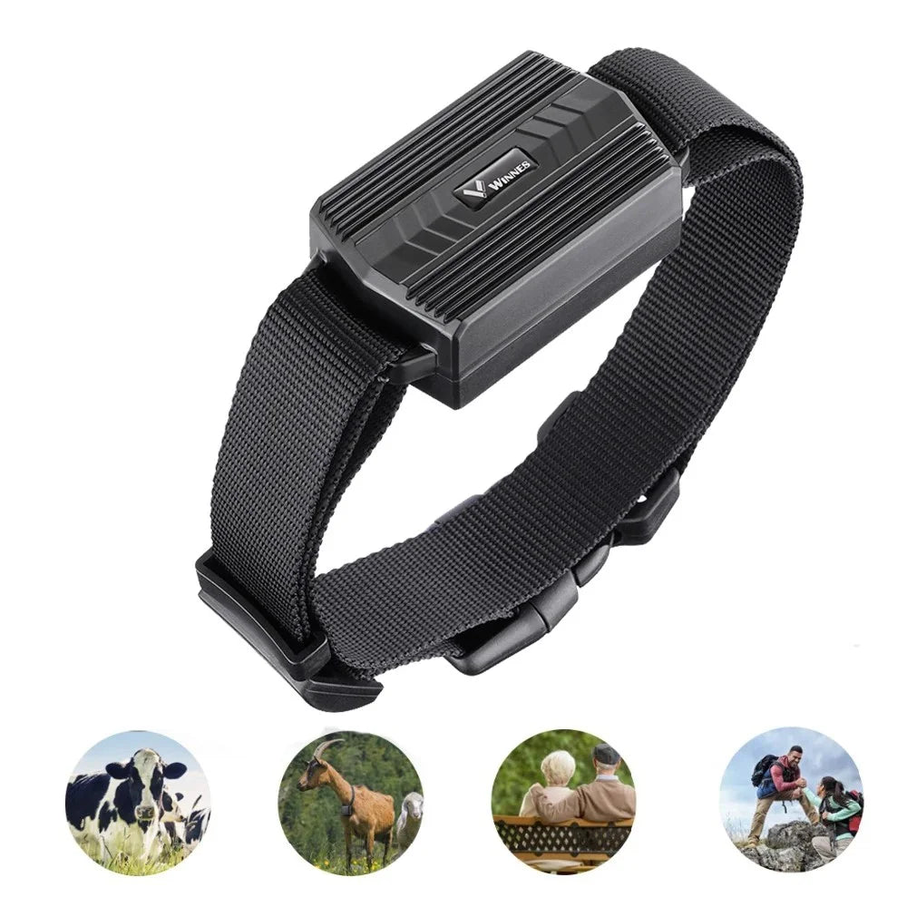 WINNES TK935 Waterproof Tracker Real Time Tracking Locator with Collar (Non-Magnetic) - 2