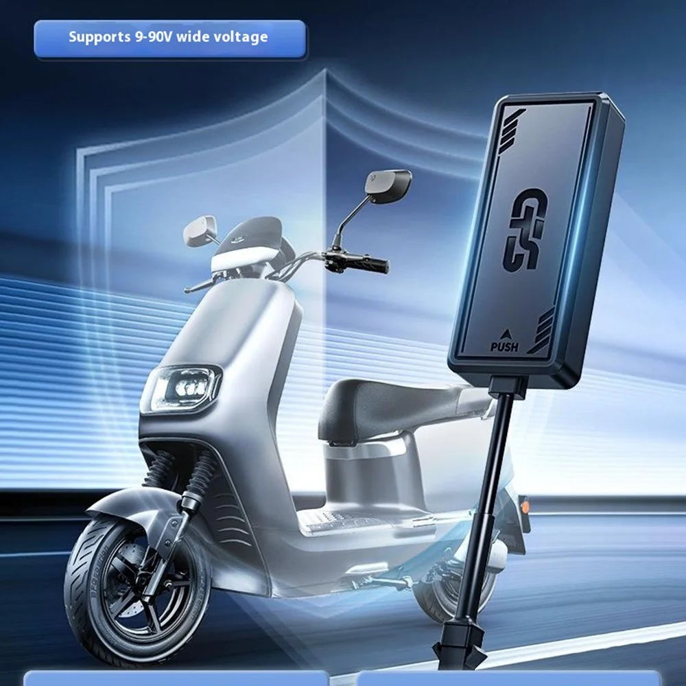PG07 4G Tracker for Vehicle Motorcycle Car Locator No Charging Required, 4-Wire / without Relay - 3