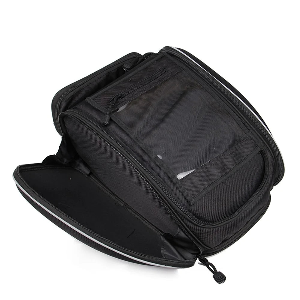 PRO-BIKER G-XZ-002 Motorcycle Oil Fuel Tank Bag Racing Cycling Waterproof Fanny Pack Tail Bag with Magnet - 2