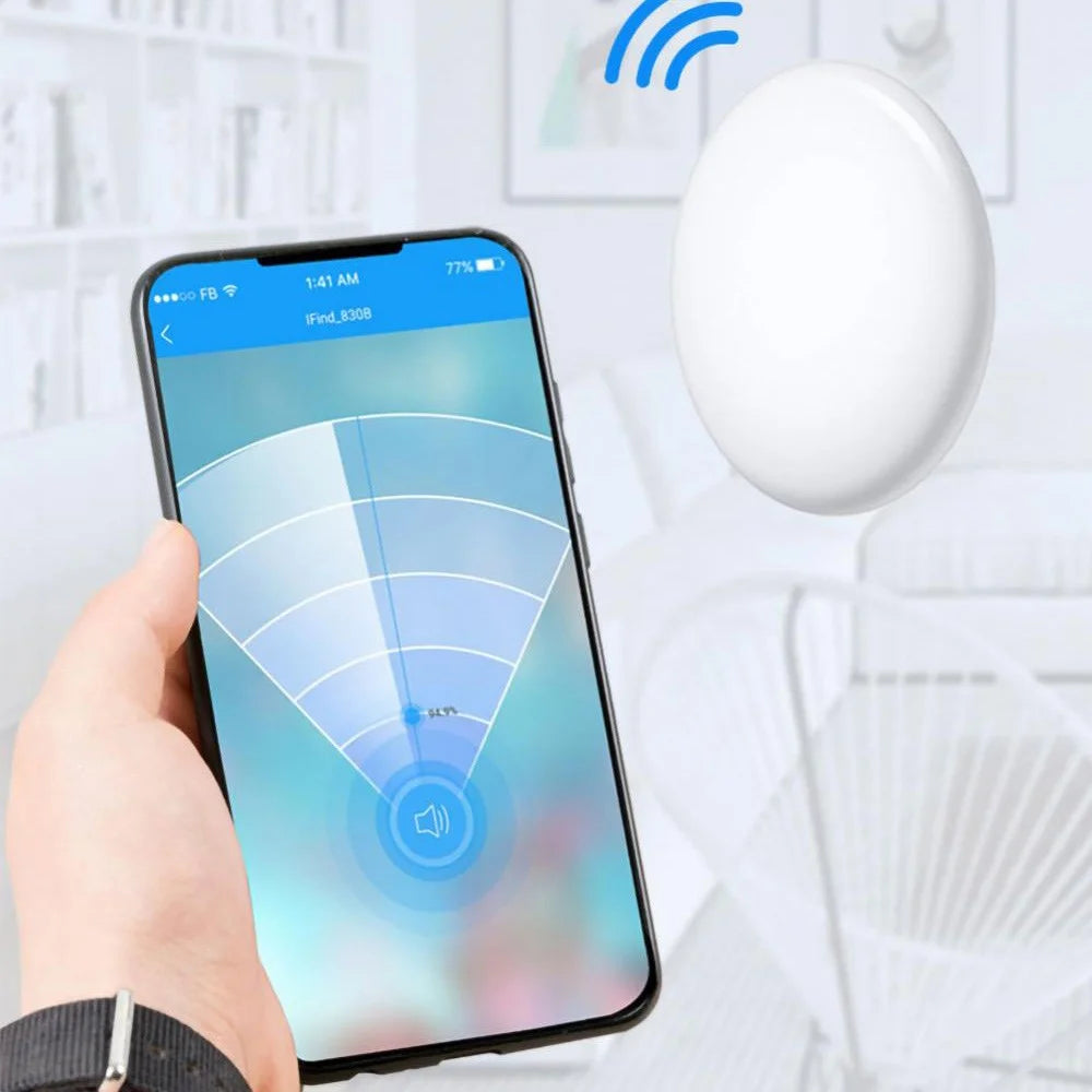 Air Bluetooth-compatible 4.0 Positioning Device Mini Smart Locator Anti-Lost Tracker Keys Finder Compatible with iOS / Android - 3