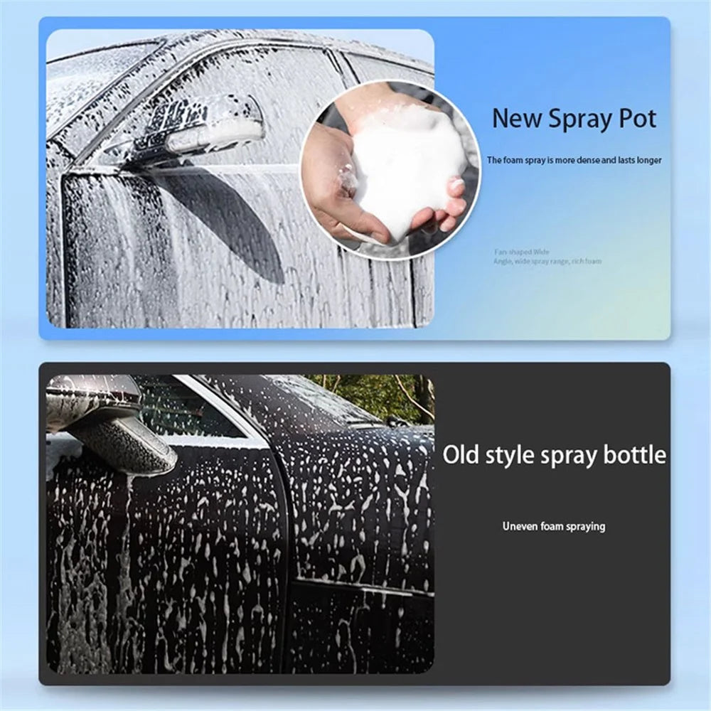 JJT-A85 Handheld Sprayer Portable Car Cleaning Tool Built-In 4000mAh Battery Car Washer - Black - 7