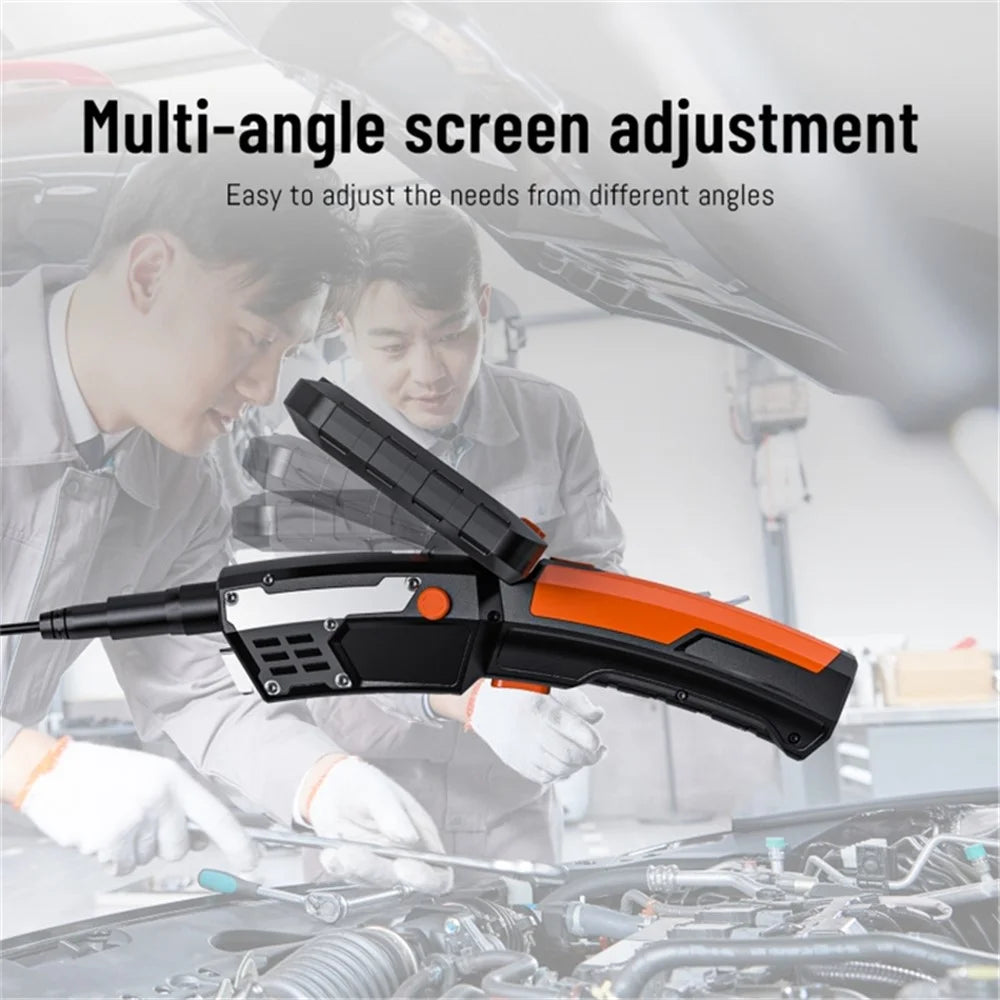 T27 Digital Industrial Borescope 2m 5.5mm Dual-Lens 5-inch 1080P Handheld Endoscope with Light - 5