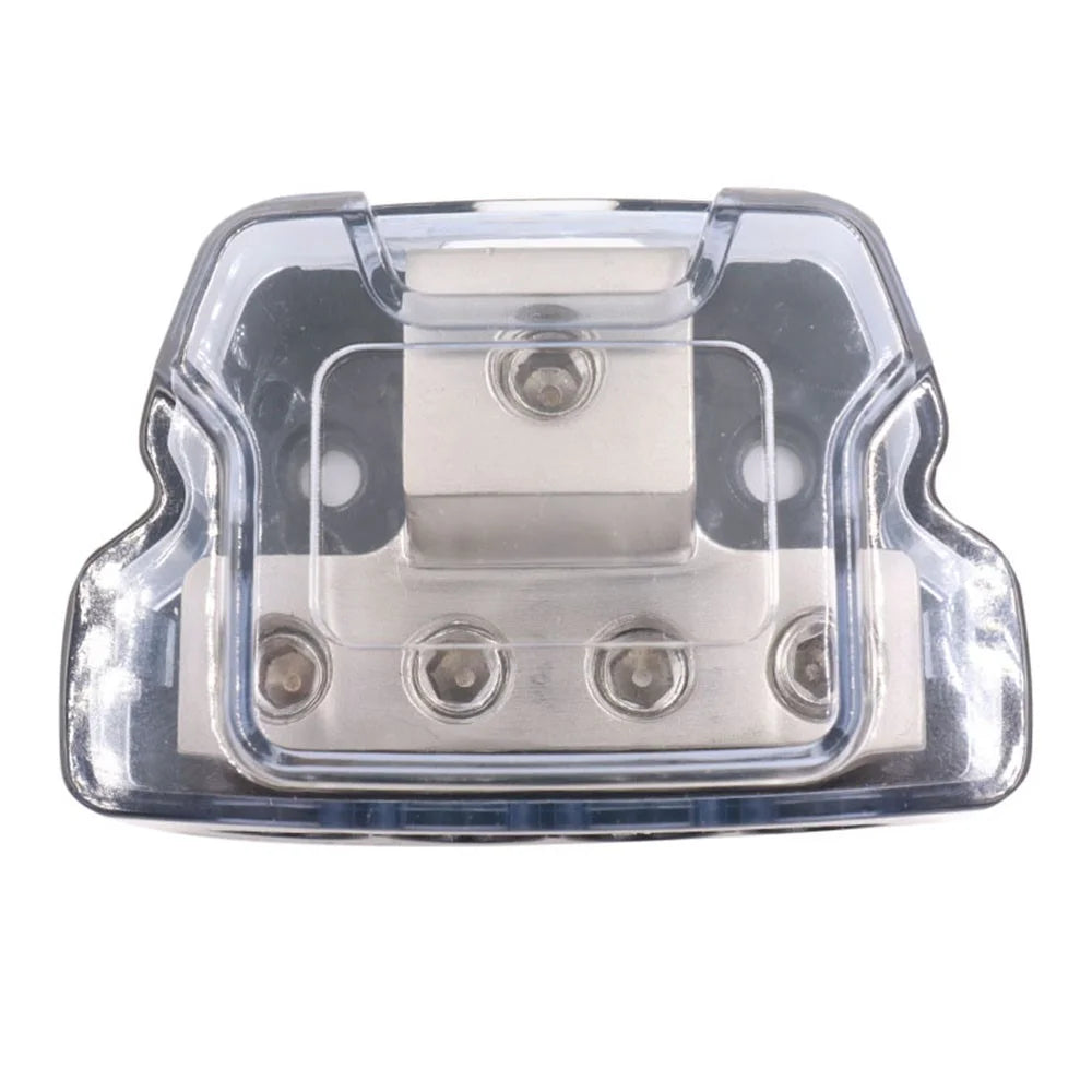 4-Way Car Audio Stereo Amp Power / Ground Cable Splitter Distribution Block - 5