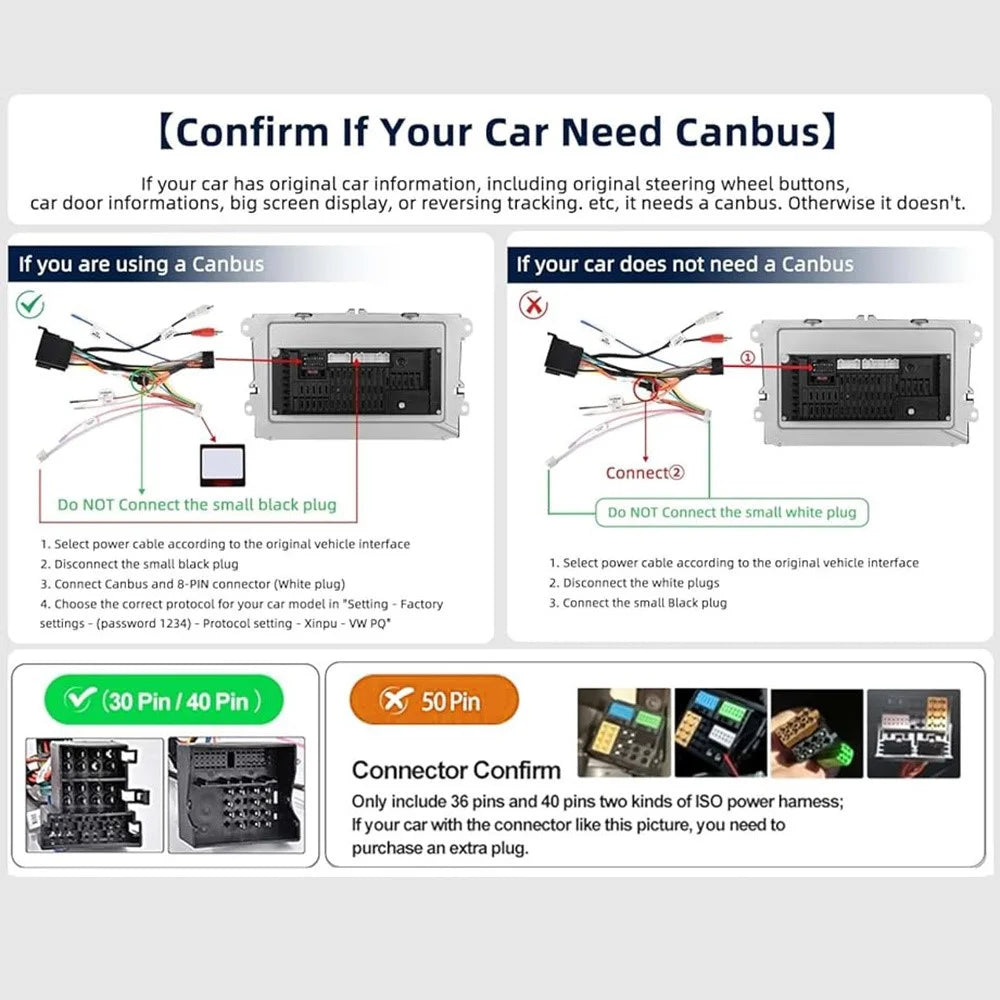 RH5013C 7 Inch Touch Screen Android 13 Car Stereo Radio Android Auto Multimedia Player, 2+32GB - 6