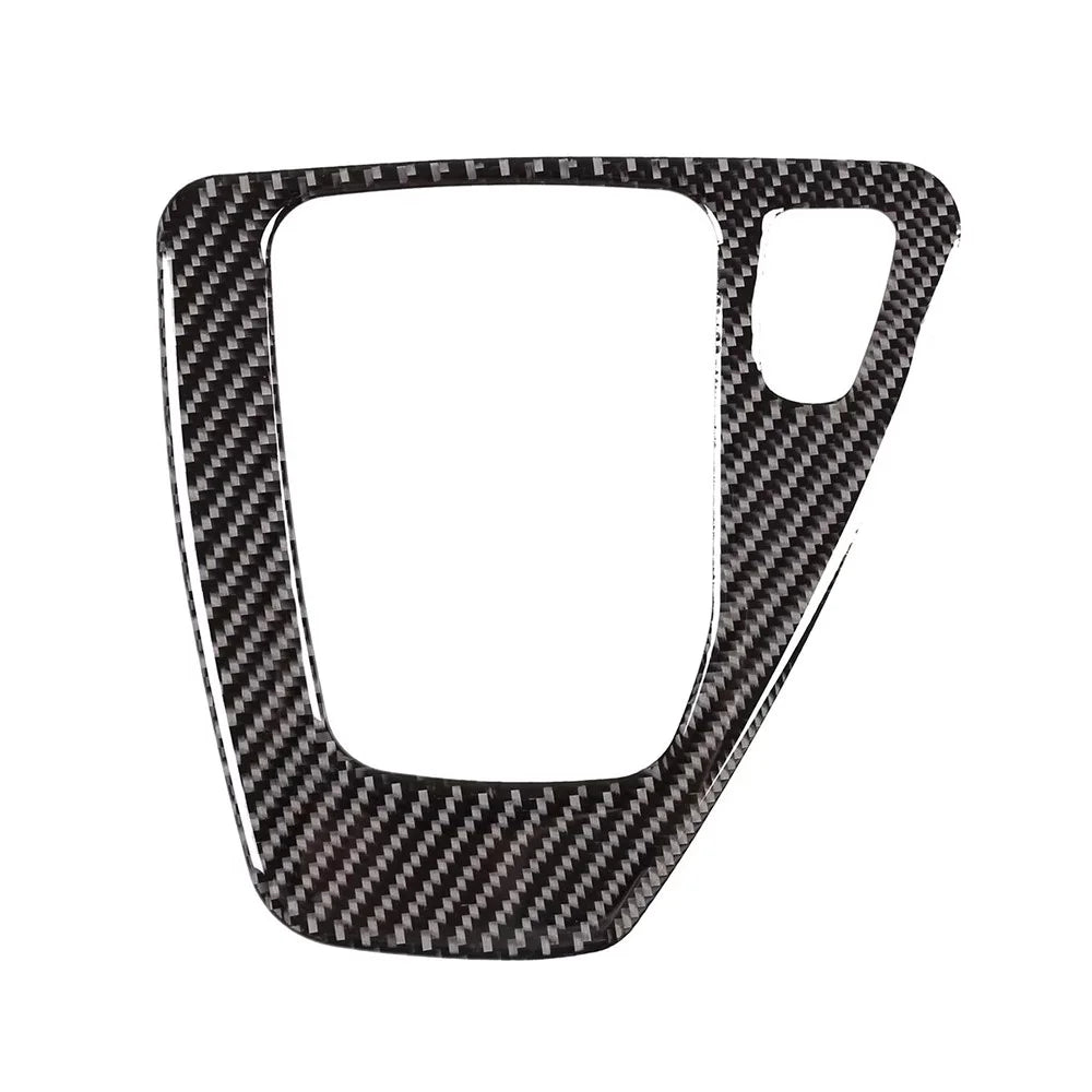 For Old 3 Series E90 E92 Carbon Fiber Car Interior Decal Gear Shift Panel Sticker - 2