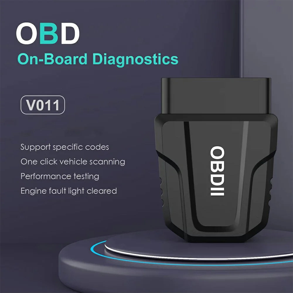 V011 Bluetooth-compatible OBD2 Car Diagnostic Scanner for iOS / Android Engine Light Fault Code Reader - 3