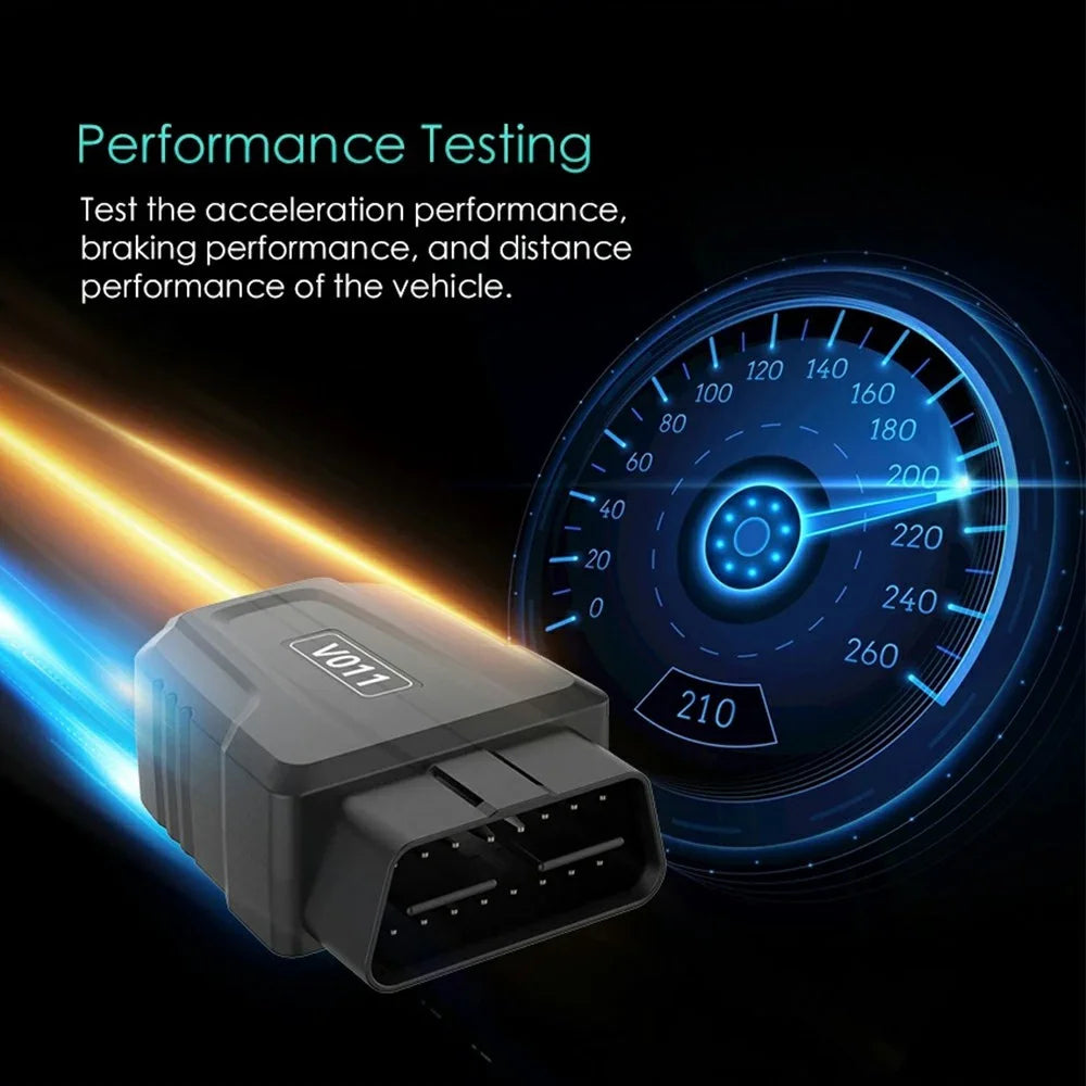 V011 Bluetooth-compatible OBD2 Car Diagnostic Scanner for iOS / Android Engine Light Fault Code Reader - 6