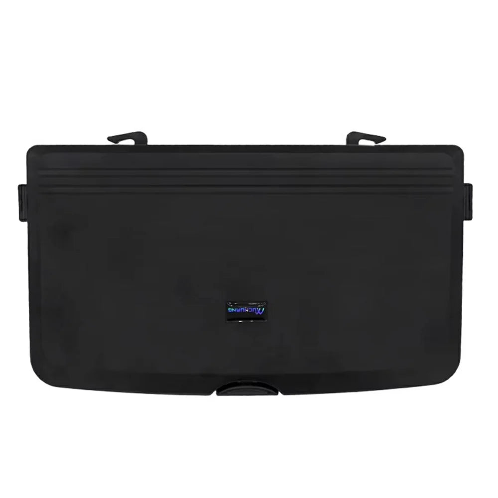 Plastic Car Seat Tray Table Foldable Backseat Desk for Eating Working Multi-Purpose Vehicle Organizer - 3