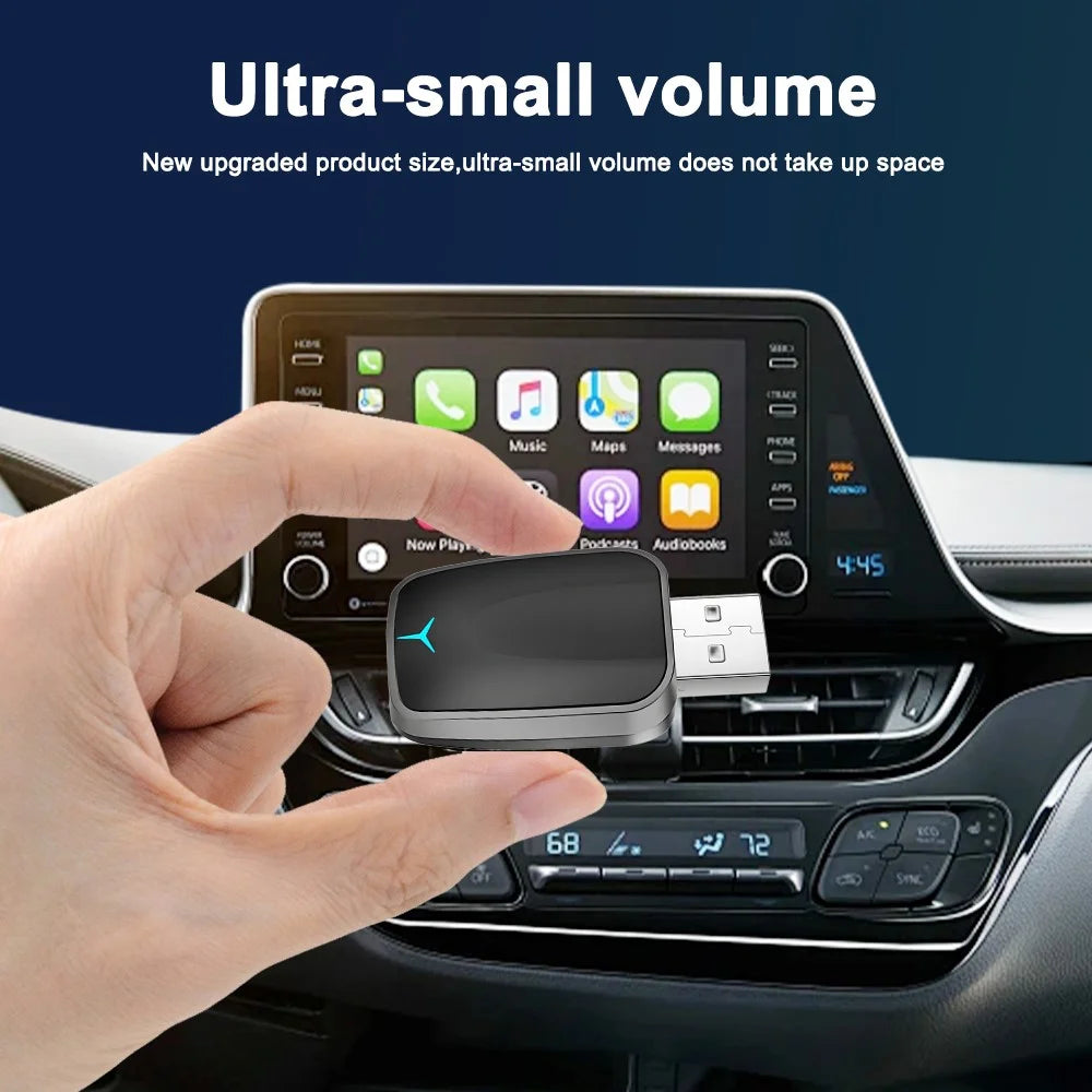 M34 2 in 1 AI Box Wireless Car Adapter for Upgrading Wired CarPlay / Android Auto to Wireless Compatible With Built-in CarPlay / Android Auto Vehicles - 5