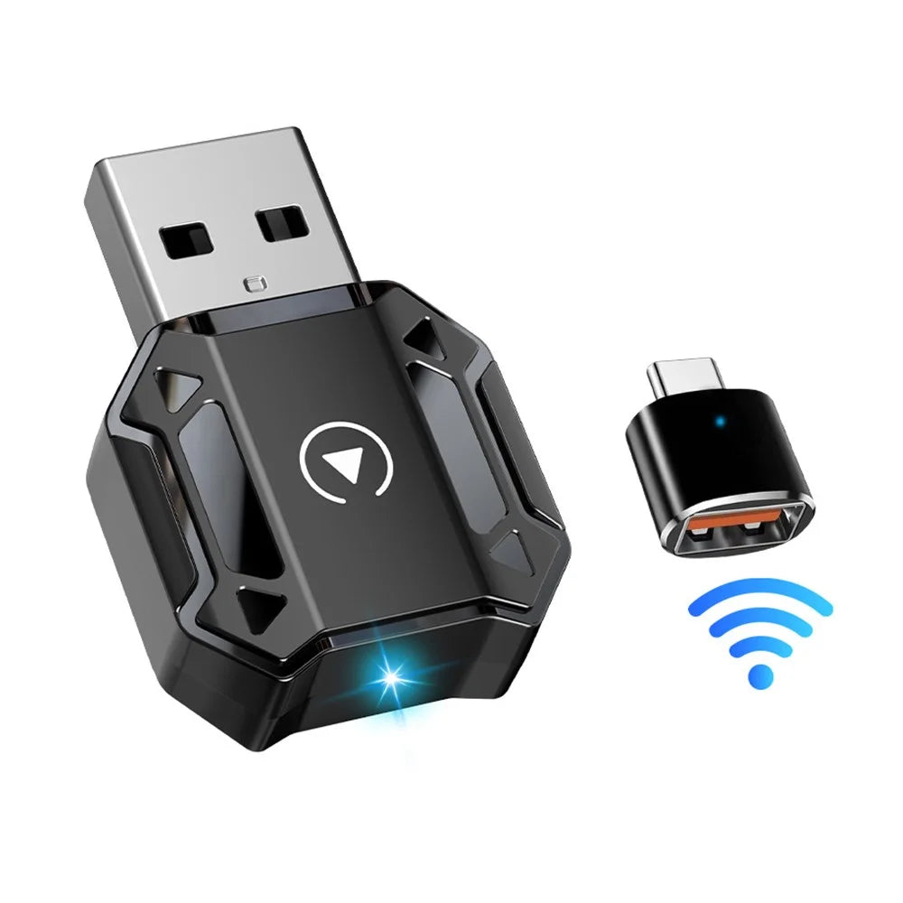 M36 2 in 1 Ai Box Wireless Car Adapter Car Play / Android Auto Wired to Wireless Converter for Vehicles - 1