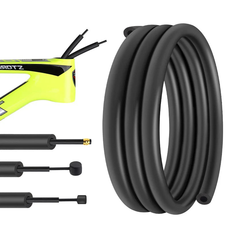 MUQZI 1.6m Bike Frame Internal Housing Damper Foam Sleeve Sound Absorbing Trimmable Tube for Internal Routing Bicycle Frame - 1.6m - 2