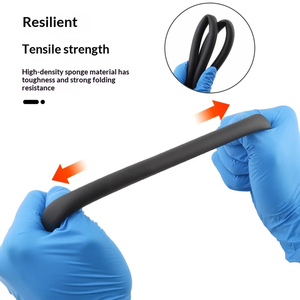 MUQZI 1.6m Bike Frame Internal Housing Damper Foam Sleeve Sound Absorbing Trimmable Tube for Internal Routing Bicycle Frame - 1.6m - 3