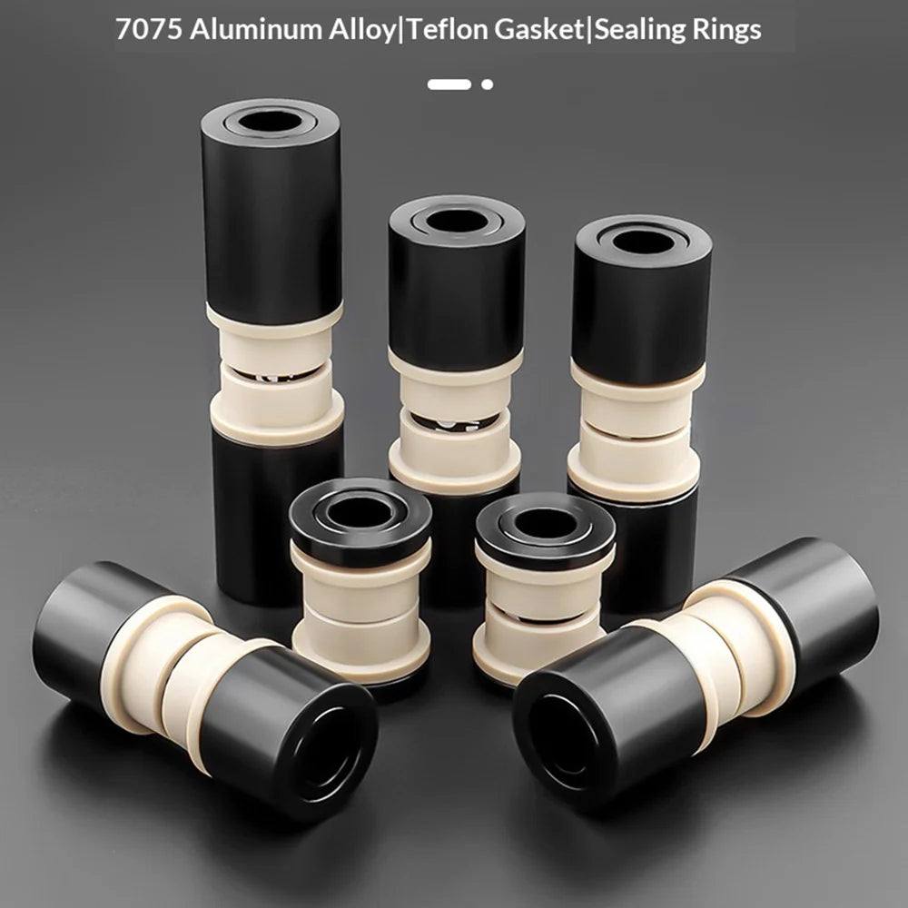 MUQZI MTB Rear Shock Bushing 7075 Aluminum Alloy Bike Rear Suspension Shock Absorber DU Bushing - 22Mm - 2