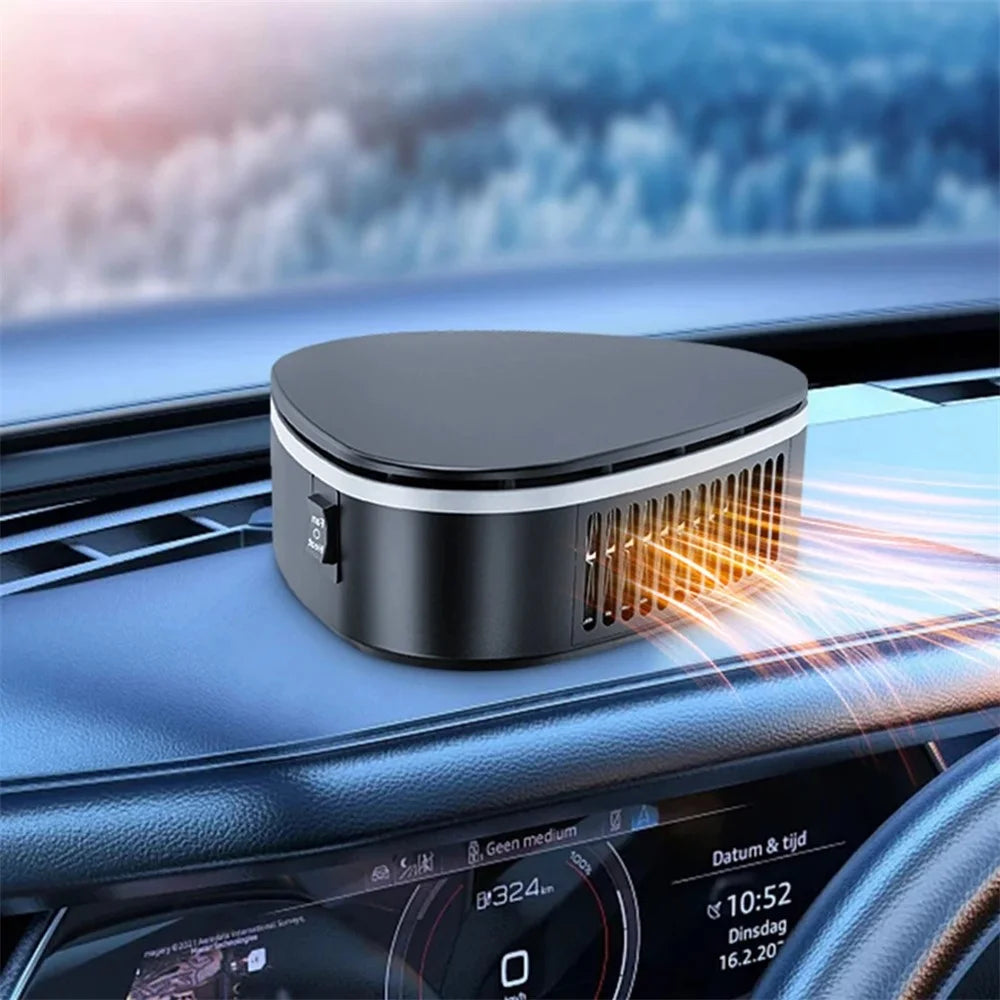 9738A 12V Car Mounted Heater Air Heating / Cooling Fan for Defrost and Defogger Car Warmer, Standard Version - 2