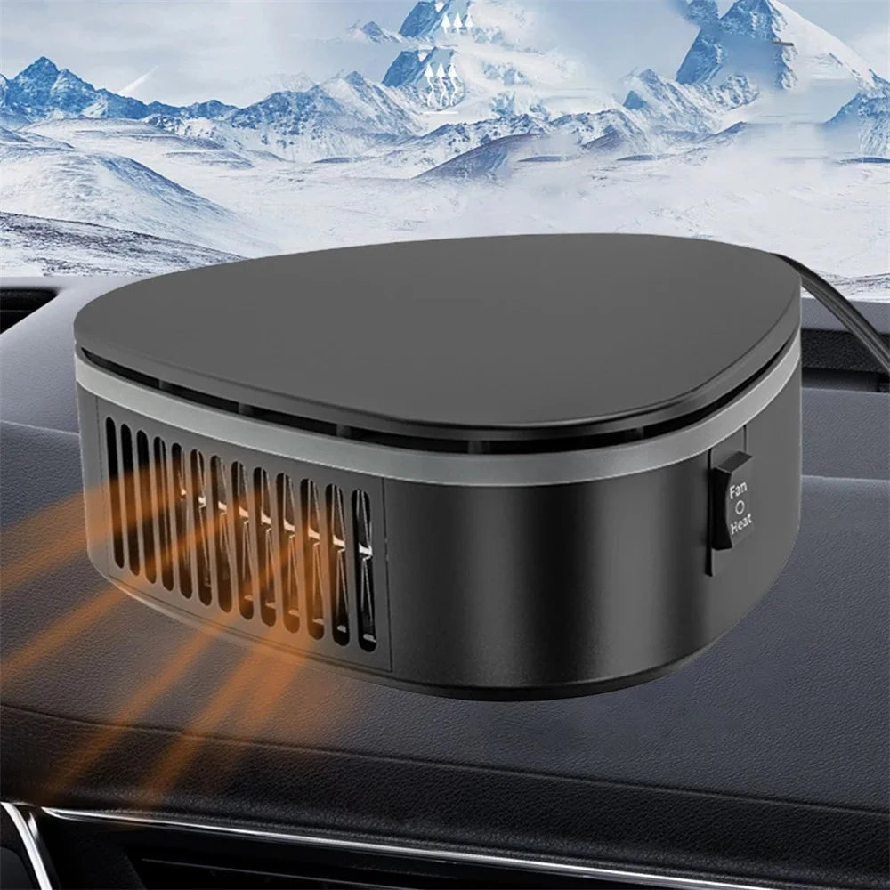 9738A 12V Car Mounted Heater Air Heating / Cooling Fan for Defrost and Defogger Car Warmer, Standard Version - 5