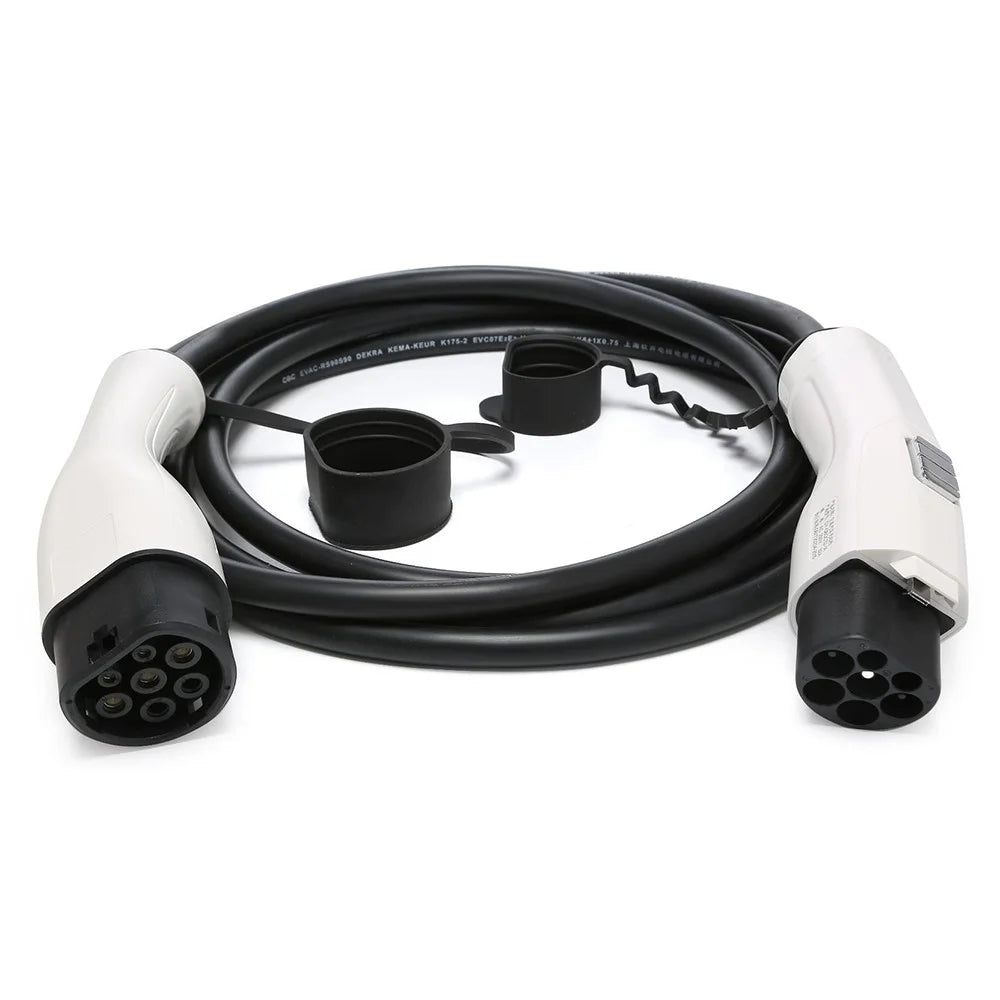 5m Cable Portable EV Charger 13A Electric Car Charging Station UK Plug Adapter - 3