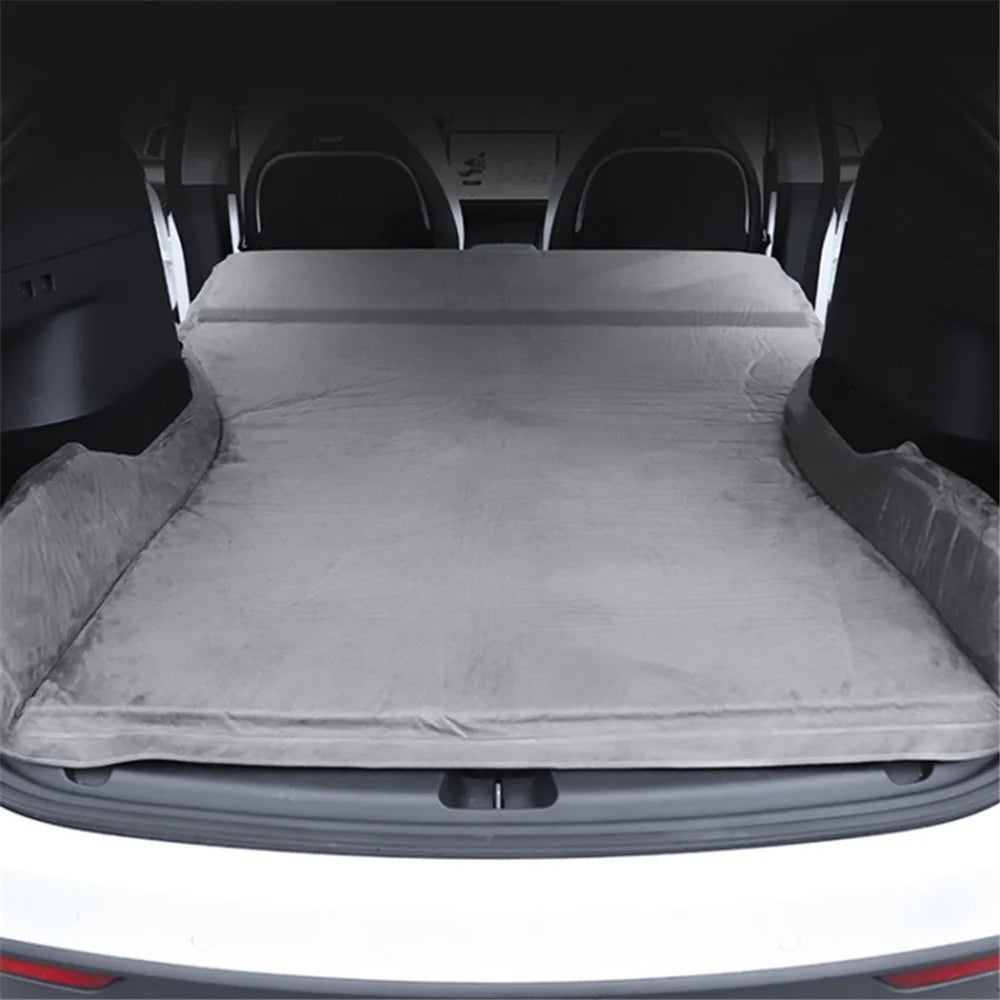 For Tesla Model Y / 3 Car Mattress 5cm Thickness Sleeping Pad Back Seat Camping Bed - 1