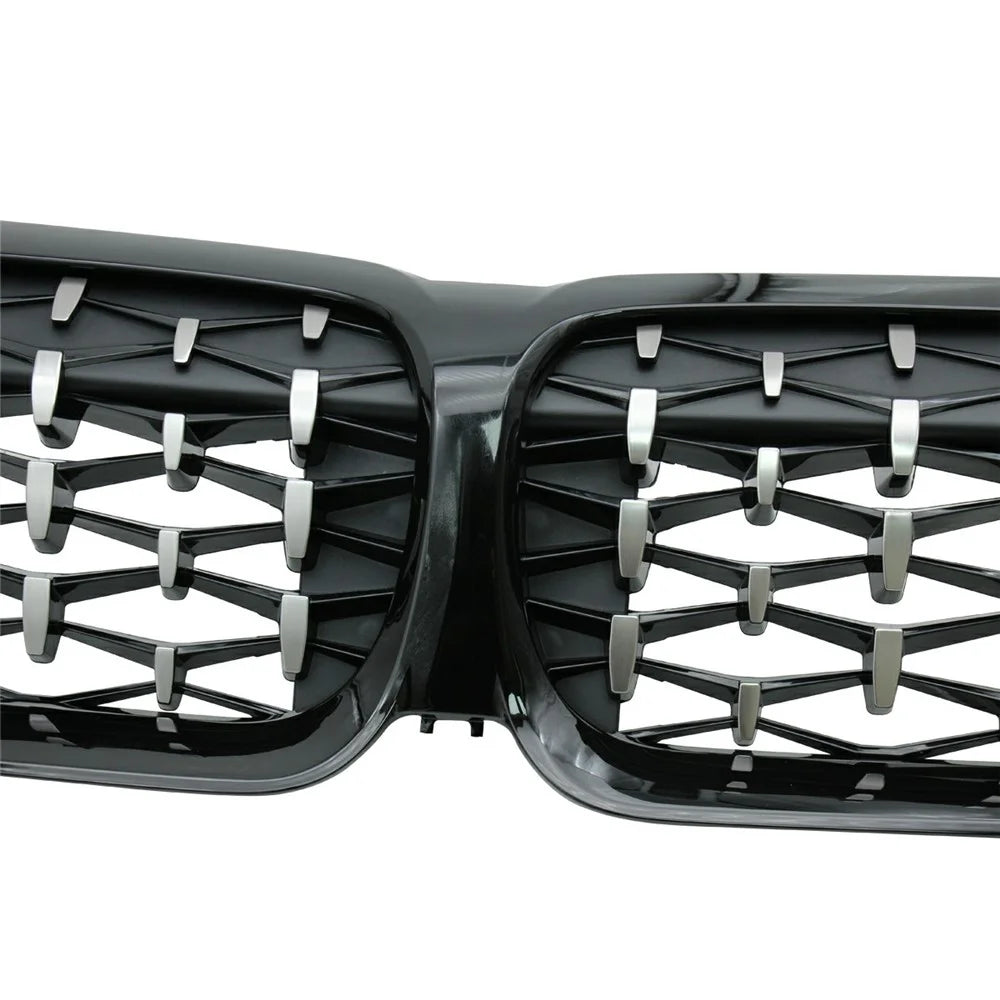WINAUTO Car Front Air Inlet Vent Mesh Cover for 3 Series G20 2013-2019 Grid Cover - Half Black - 3