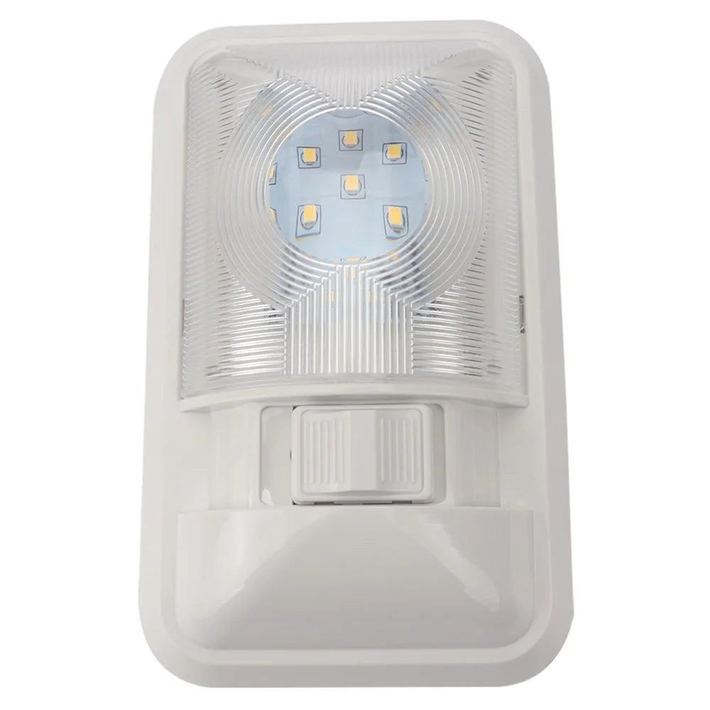 A5807 12V Single Lens LED RV Lights Indoor Car Roof Lights Truck Inside Lamp - 2