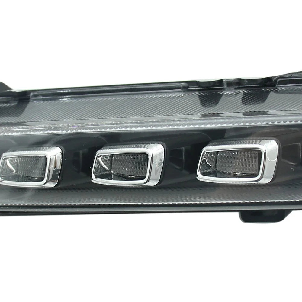 WINAUTO MCL065BMY For Q7 2006-2009 1 Pair LED Daytime Running Light Car Turn Signal Lamp - 6