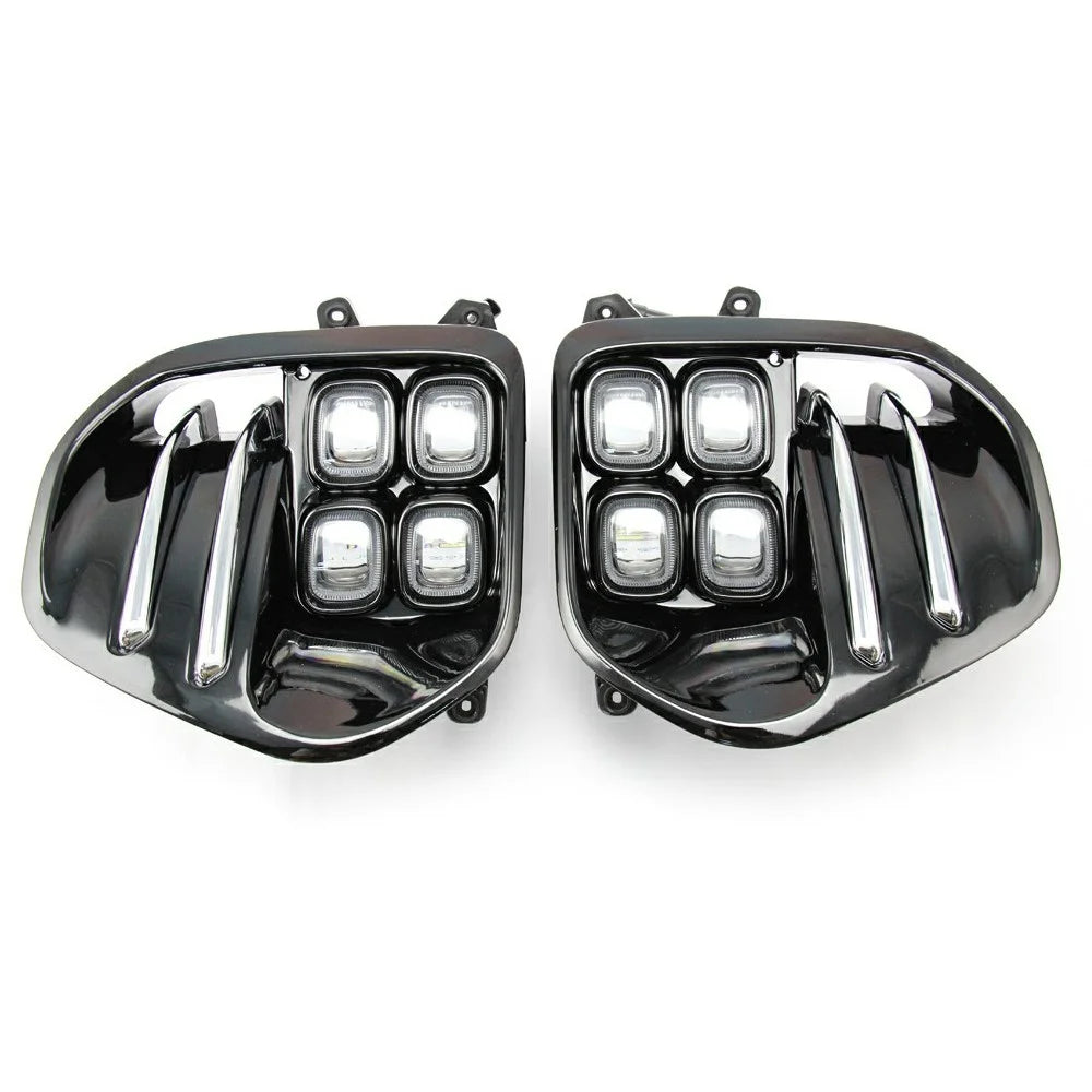 WINAUTO For Kia KX5 / ACE 2015-2017 1 Pair Daytime Running Lamp Waterproof LED Car DRL Light - 1
