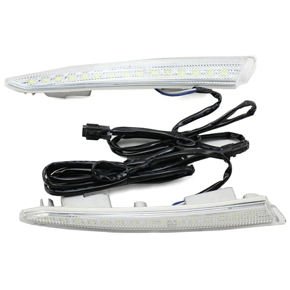WINAUTO For Ford Kuga / Escape 2013-2015 1 Pair Car DRL Light Waterproof LED Daytime Running Lamp - 6