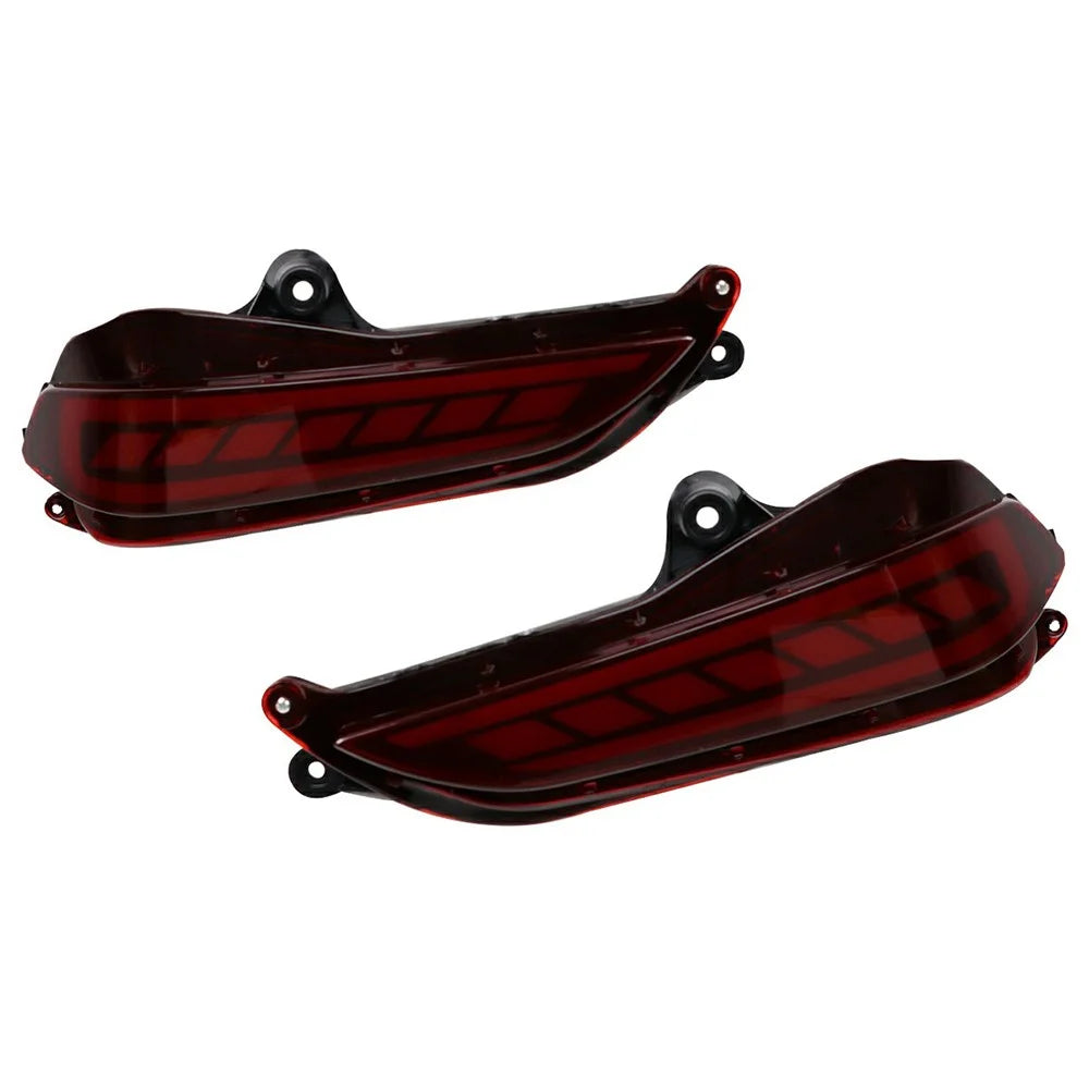 WINAUTO 2Pcs Car Tail Lamp for Toyota Yaris 2017-2018 LED Taillight Braking Turn Signal Light - 2