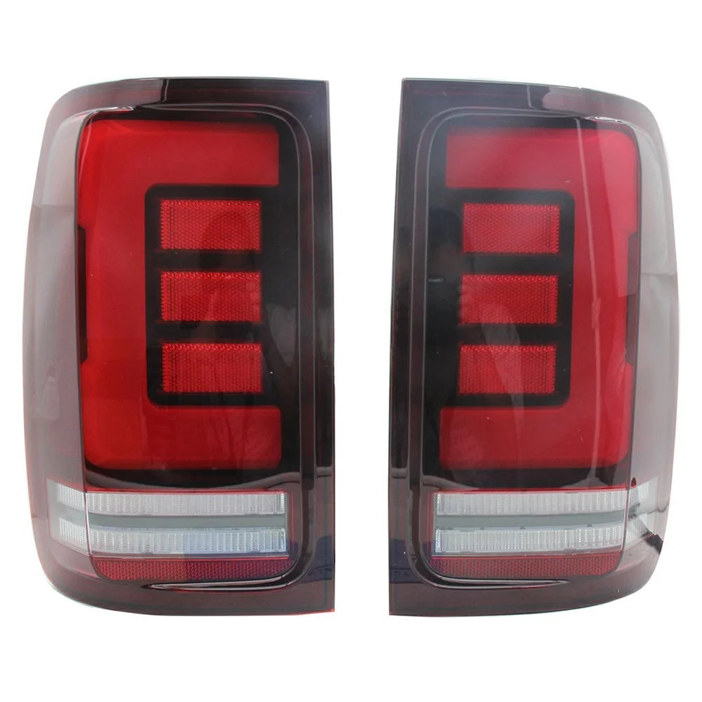 WINAUTO 2Pcs for Amarok 2008-2019 Car LED Tail Lamp Braking Turn Signal Light - Red - 1